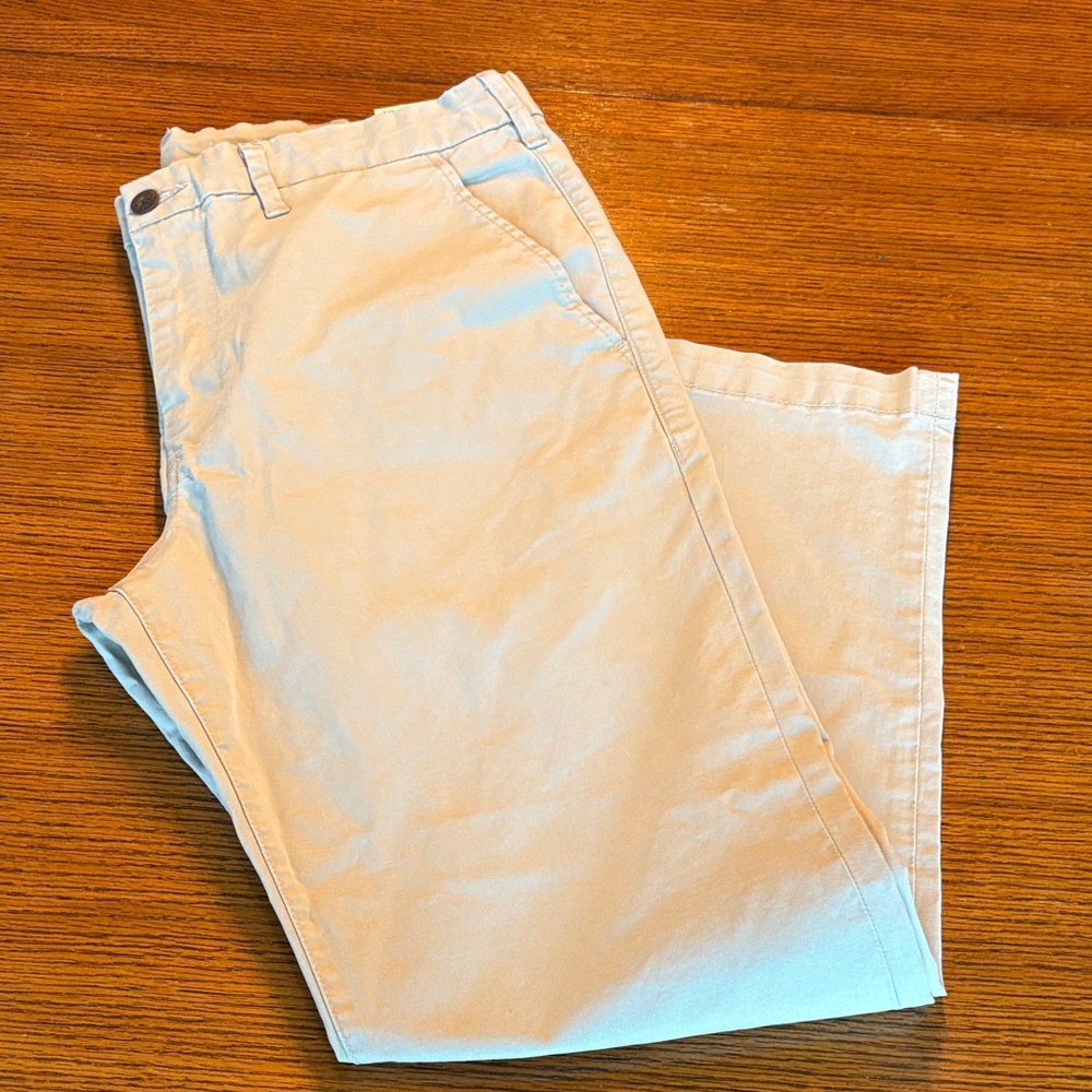 American Eagle Outfitters Men's Light Tan Chinos ( 2 pair)